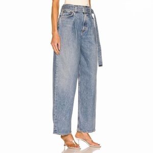 AGOLDE Belted Baggy Jeans – Size 29